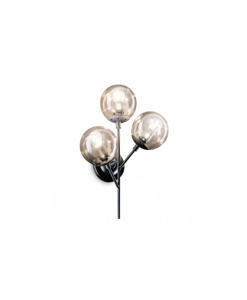 KEPLER AP3 Mod. 187006 Lampada Da Parete 3 Luci