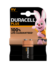 Pile Duracell Plus 9V  1 U